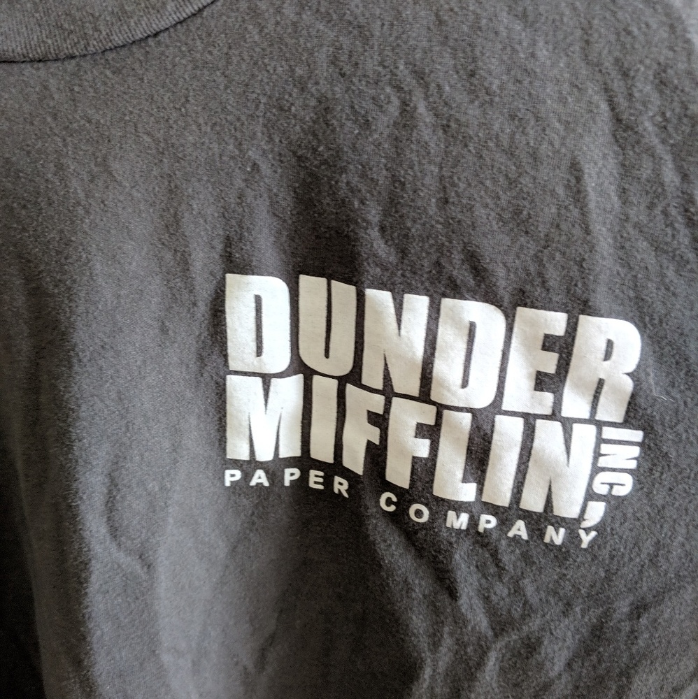 Dunder Mifflin Paper Supply Tshirt - Large